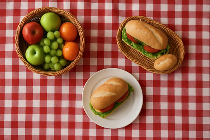 Classic Checkered Tablecloth