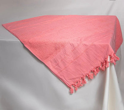 Tassel bath towel