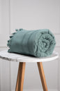 Tassel bath towel